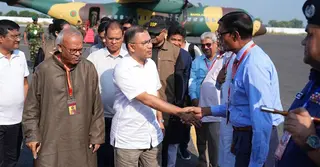 পূজামণ্ডপ পরিদর্শন ও জনসভায় যোগ দিতে রাজশাহীতে প্রধানমন্ত্রী